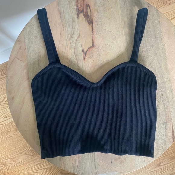 NWOT - Ribbed Crop Top - Picture 1 of 5